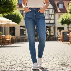 Madewell Women's Classic Blue Skinny Jeans